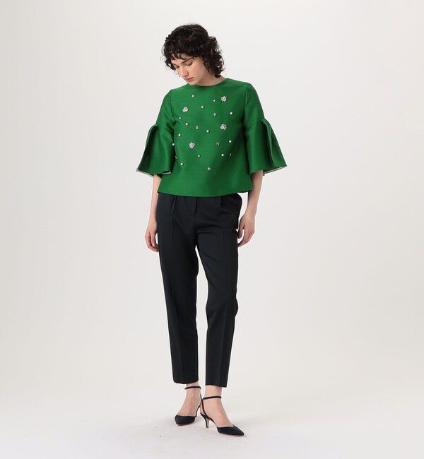 TOMORROWLAND BUYING WEAR「【別注】FLICKA for TOMORROWLAND with bijou トップス」|シャツ・ブラウス|