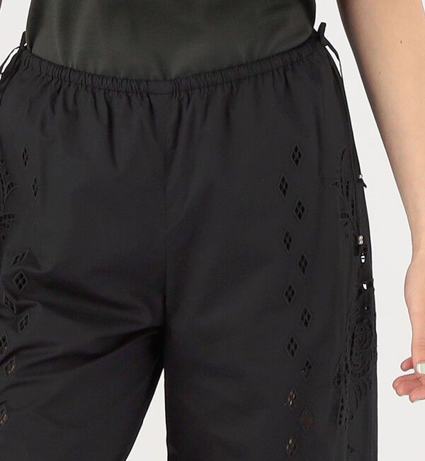 DES PRES「カットワークエンブロイダリー ストレートパンツ」|その他|