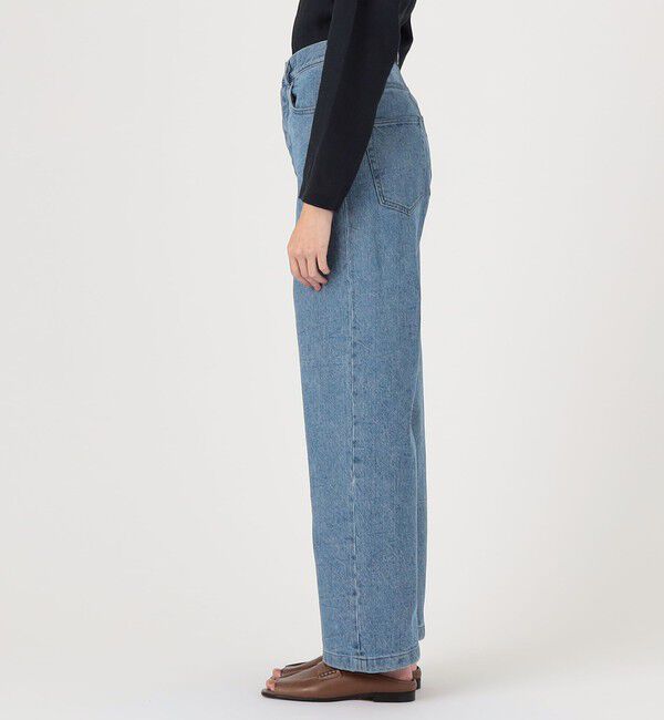 GALERIE VIE「ハイツイストデニム ストレートパンツ」|デニム|