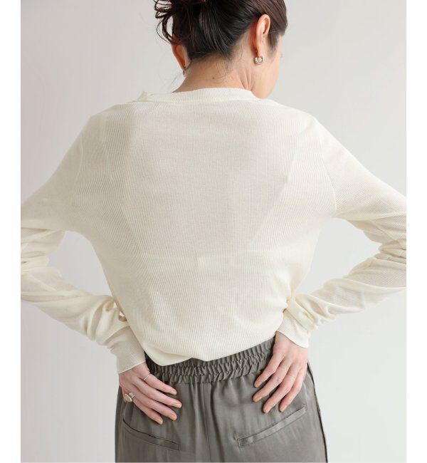 EMILYWEEK「コットンカシミヤテレコクループルオーバー」|Tシャツ・カットソー|