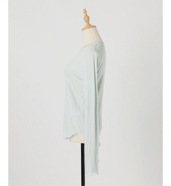 EMILYWEEK「コットンカシミヤテレコクループルオーバー」|Tシャツ・カットソー|