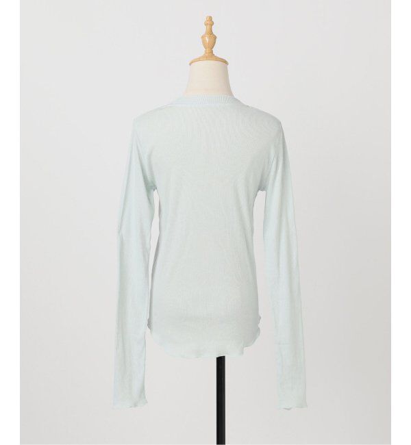 EMILYWEEK「コットンカシミヤテレコクループルオーバー」|Tシャツ・カットソー|