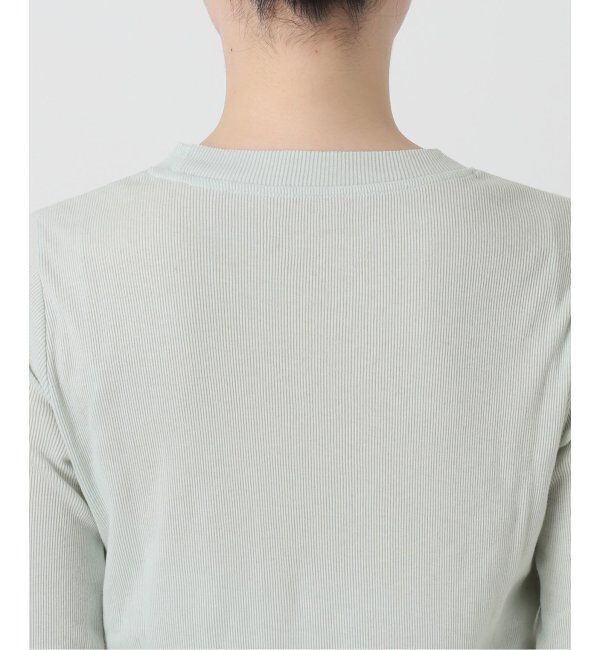 EMILYWEEK「コットンカシミヤテレコクループルオーバー」|Tシャツ・カットソー|