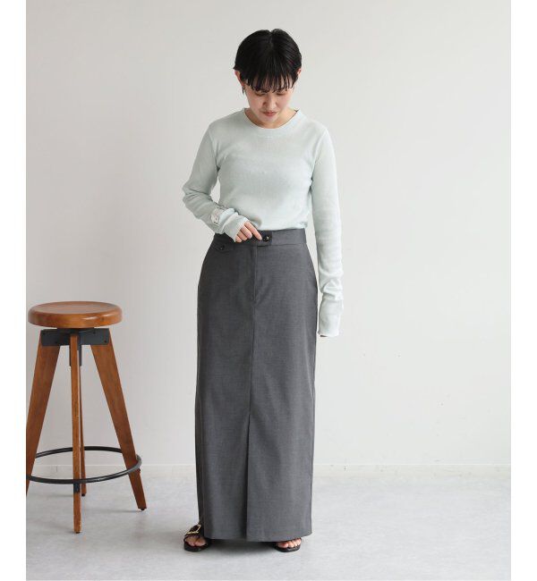 EMILYWEEK「コットンカシミヤテレコクループルオーバー」|Tシャツ・カットソー|