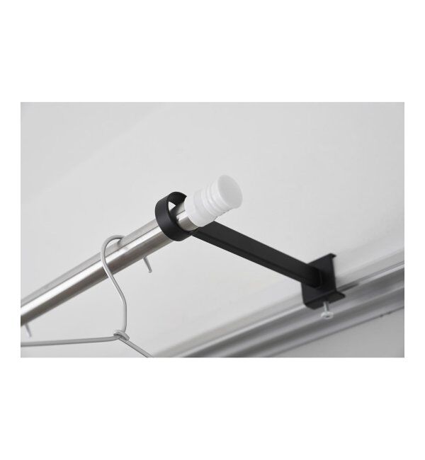 journal standard Furniture「《WEB限定予約》【tower/タワー】鴨居室内物干しポールホルダー　奥行ワイド」|トイレタリー・ランドリーグッズ|