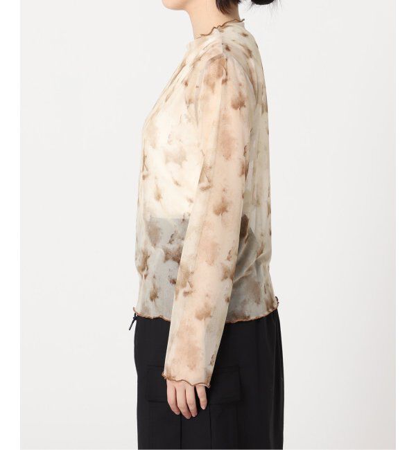 JOINT WORKS「【COMMRE/コムル】プリントチュールトップス」|ニット・セーター|