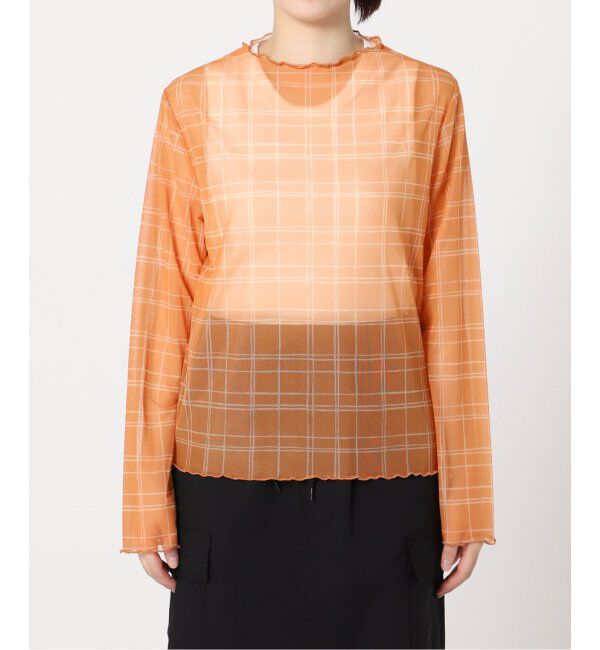 JOINT WORKS「【COMMRE/コムル】プリントチュールトップス」|ニット・セーター|