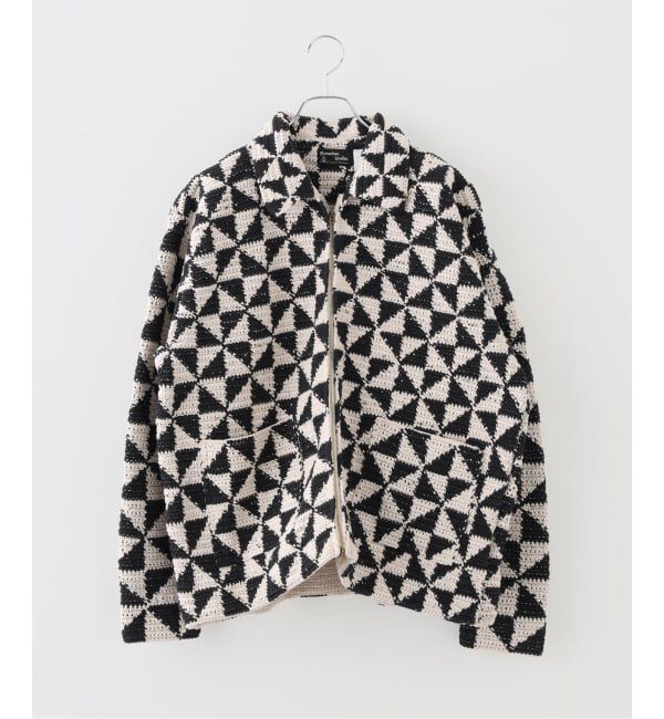 JOINT WORKS「MacMahon Knitting Mills Knit Blouson-Cube」|その他|ブラック