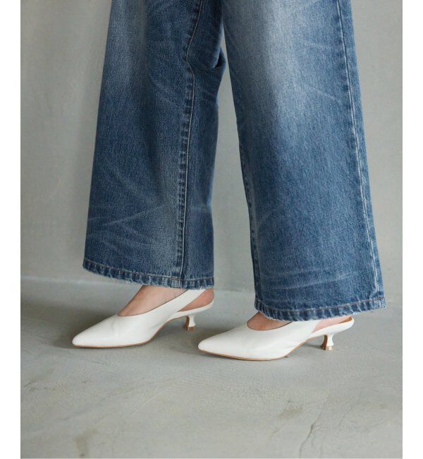 SLOBE IENA「SLOBE バッグスリングパンプス」|パンプス|