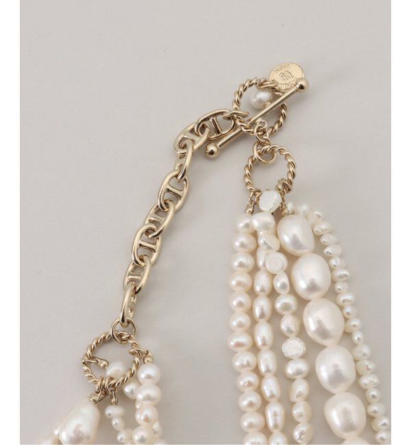 VERMEIL par iena「《追加》Junco Paris ジュンコパリ 別注 5連淡水パールネックレス COL23HVM02」|ネックレス|