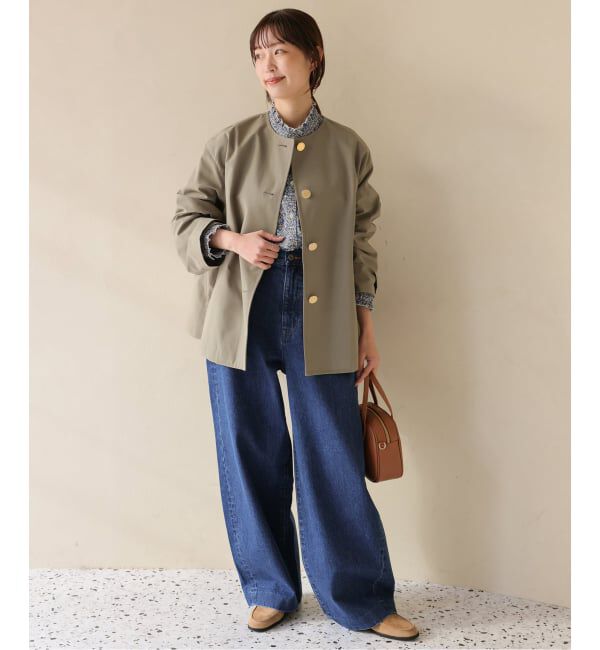 SLOBE IENA「《予約》Petit Flower フリルブラウス」|シャツ・ブラウス|