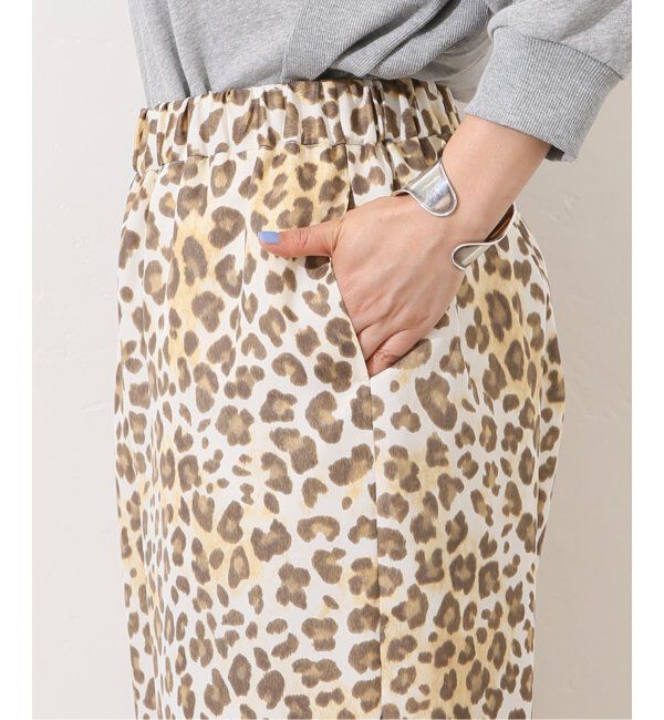 journal standard luxe「バックサテンレオパ イージーパンツ」|その他|