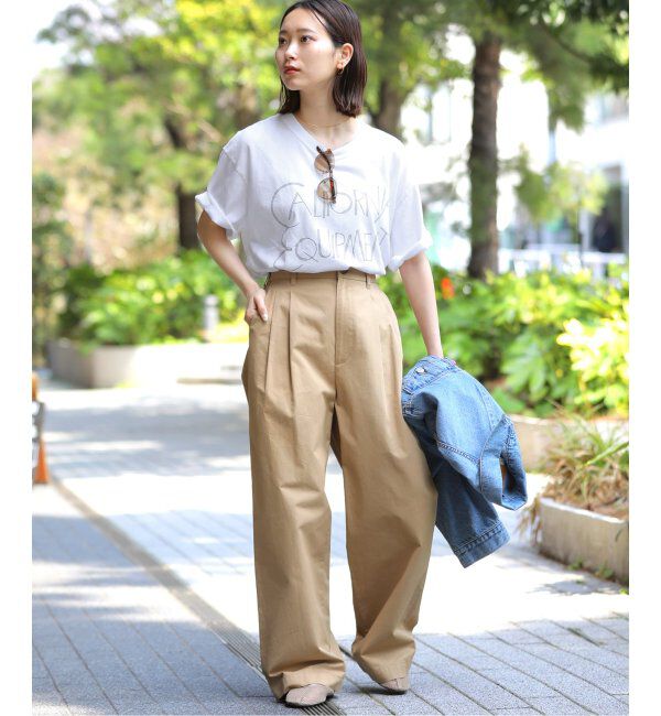 JOURNAL STANDARD relume「【THE DAY ON THE BEACH】カットオフTシャツ」|Tシャツ・カットソー|