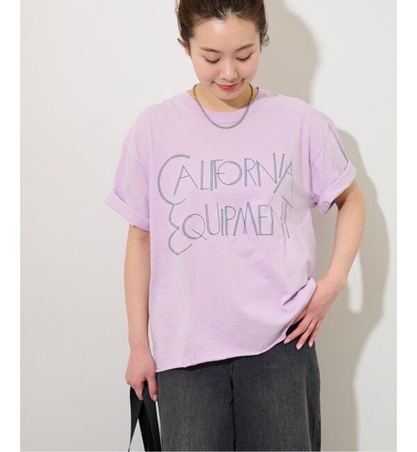 JOURNAL STANDARD relume「【THE DAY ON THE BEACH】カットオフTシャツ」|Tシャツ・カットソー|パープル C