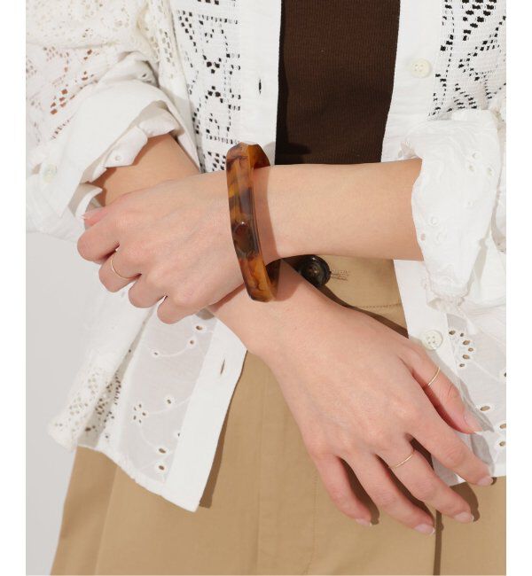 JOURNAL STANDARD relume「relumeイビツバングル」|ブレスレット・バングル|ブラウン