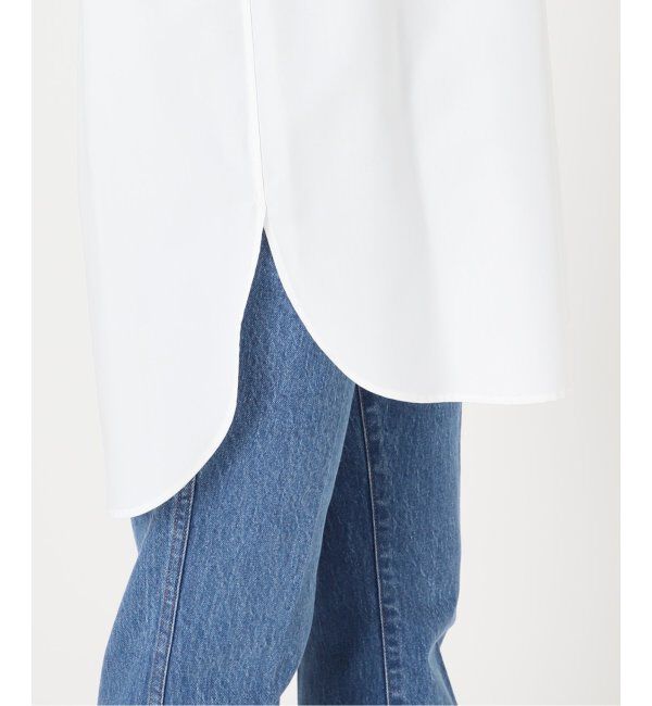 Spick and Span「クリアコットンスタンドカラーシャツ」|シャツ・ブラウス|