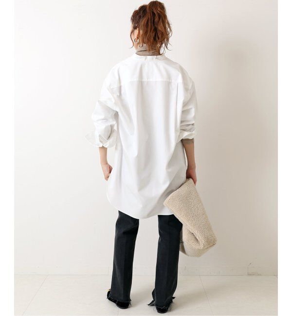Spick and Span「クリアコットンスタンドカラーシャツ」|シャツ・ブラウス|