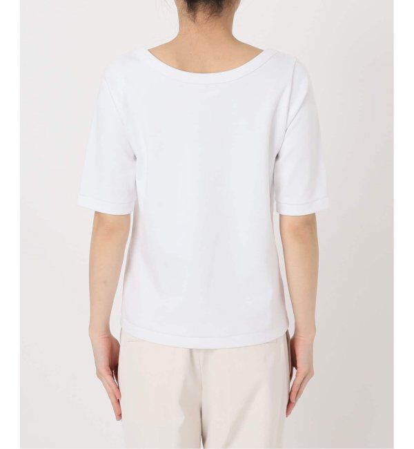 NOBLE「《追加》スビンコットンソフトスクエアーネックTシャツ 2」|Tシャツ・カットソー|