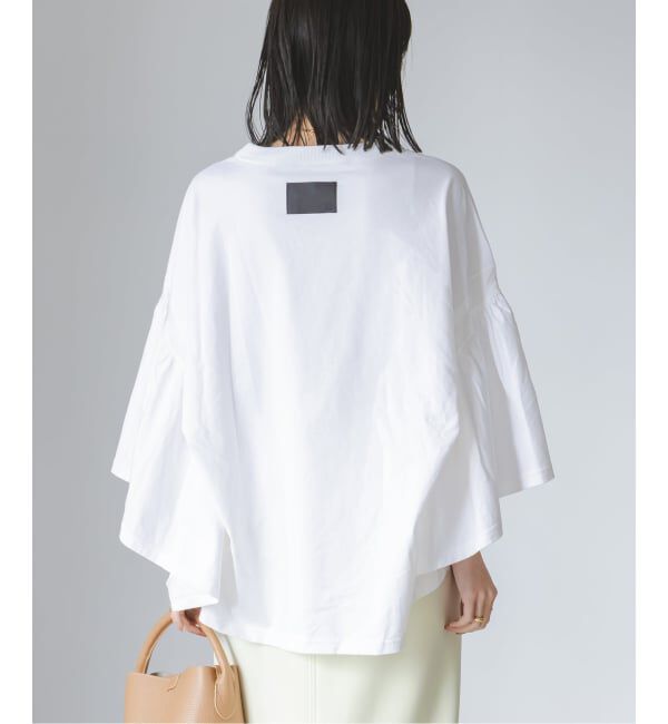 NOBLE「《追加》COG THE BIGSMOKE/コグザビッグスモーク LAURA GATHERED SLV TOP」|Tシャツ・カットソー|