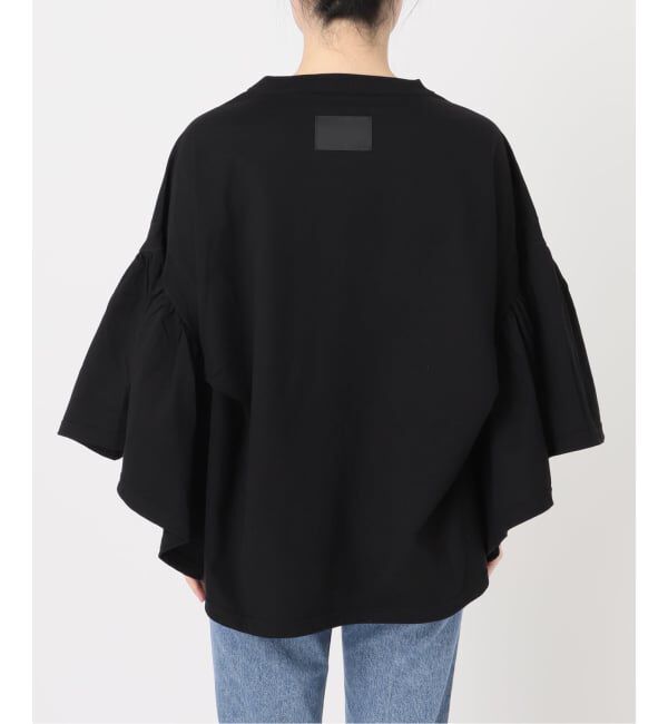 NOBLE「《追加》COG THE BIGSMOKE/コグザビッグスモーク LAURA GATHERED SLV TOP」|Tシャツ・カットソー|