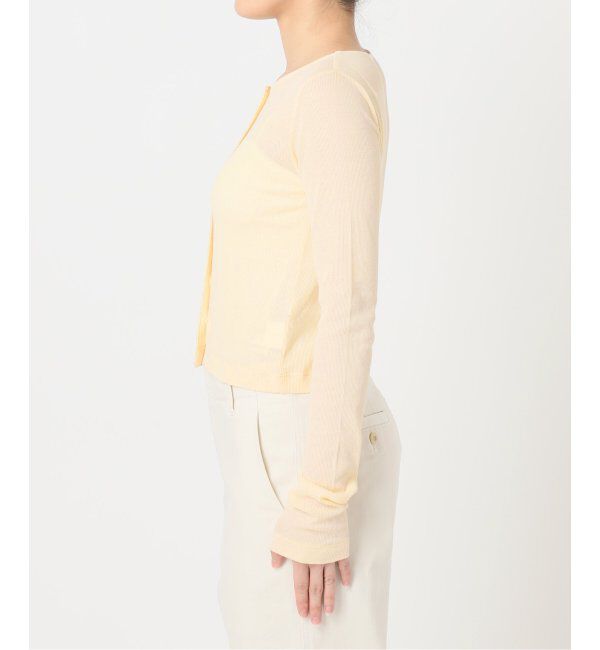 U by SPICK&SPAN「コットンテレココンパクトカーデ」|カーディガン|