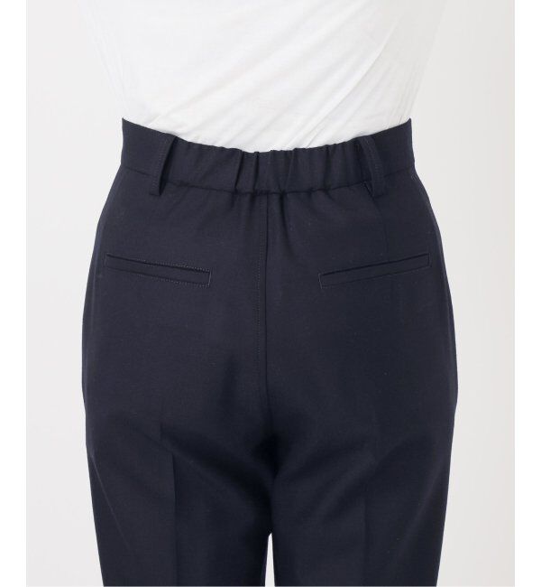 Spick and Span「《手洗い可》ウールブレンドフレアパンツ」|スラックス|