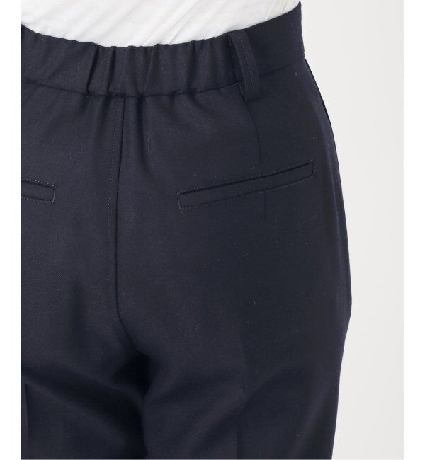 Spick and Span「《手洗い可》ウールブレンドフレアパンツ」|スラックス|