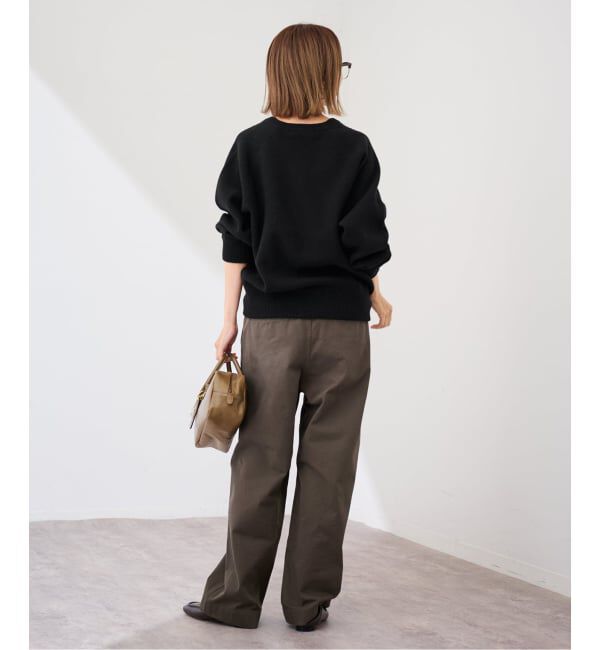 FRAMeWORK「≪WEB限定 / 追加≫AQUA Vネックプルオーバー」|ニット・セーター|