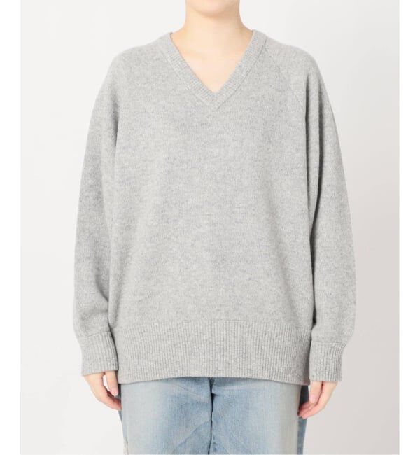 FRAMeWORK「≪WEB限定 / 追加≫AQUA Vネックプルオーバー」|ニット・セーター|