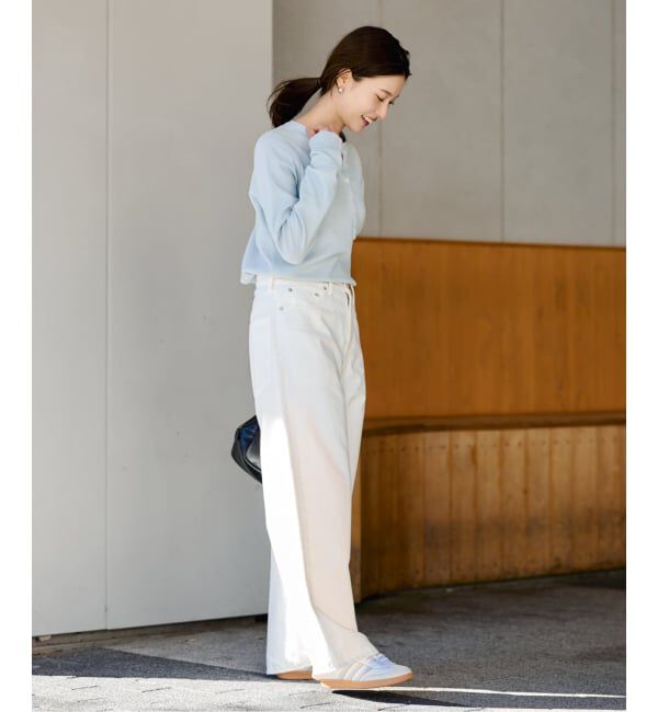 FRAMeWORK「ミニワッフルヘンリーネック」|Tシャツ・カットソー|