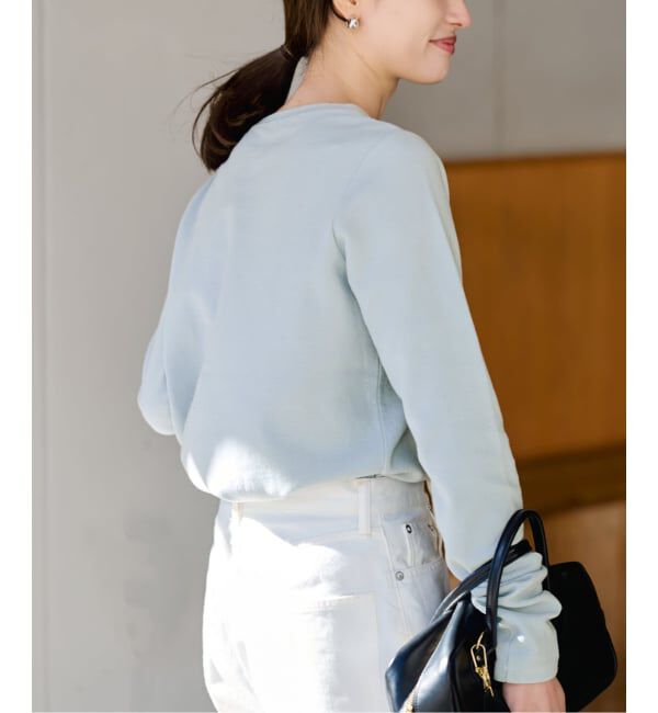 FRAMeWORK「ミニワッフルヘンリーネック」|Tシャツ・カットソー|