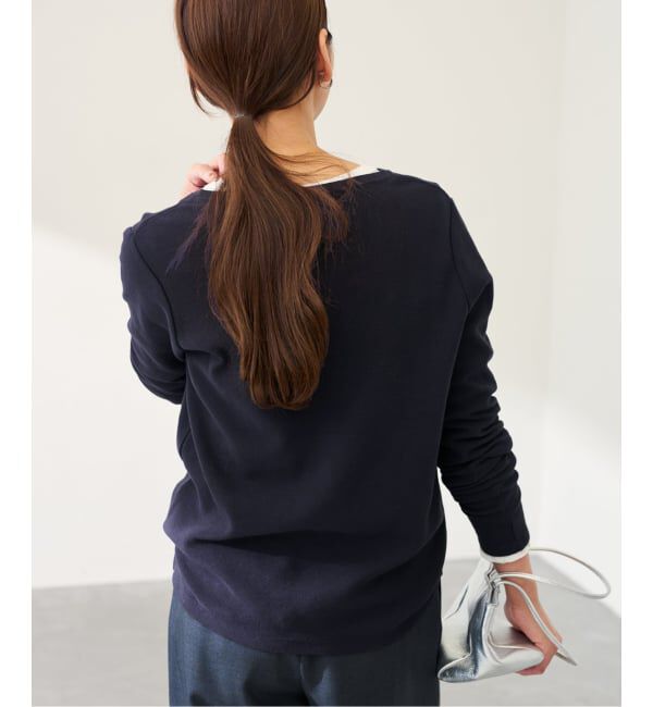 FRAMeWORK「ミニワッフルヘンリーネック」|Tシャツ・カットソー|