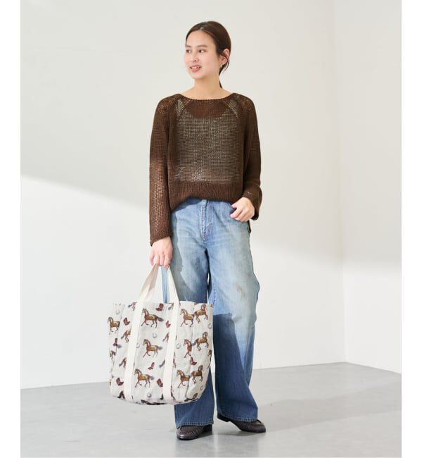 FRAMeWORK「≪予約≫PAYDAY/ペイデイ 別注JACQUARD HORSE トート」|トートバッグ|