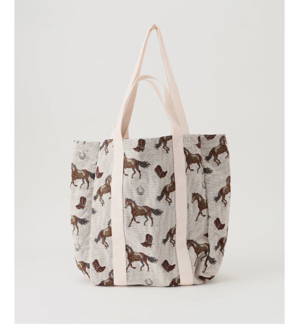 FRAMeWORK「≪予約≫PAYDAY/ペイデイ 別注JACQUARD HORSE トート」|トートバッグ|