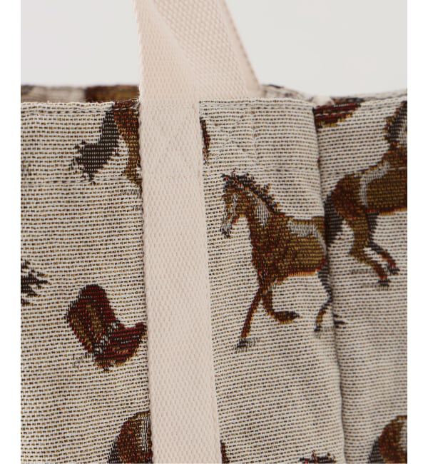 FRAMeWORK「≪予約≫PAYDAY/ペイデイ 別注JACQUARD HORSE トート」|トートバッグ|