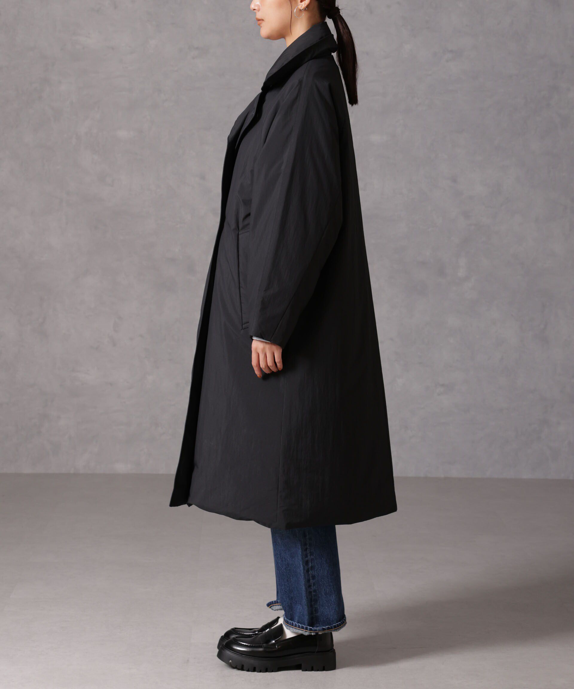 nano･universe「「西川ダウン(R)」リバーシブルライトコート」|ダウン|