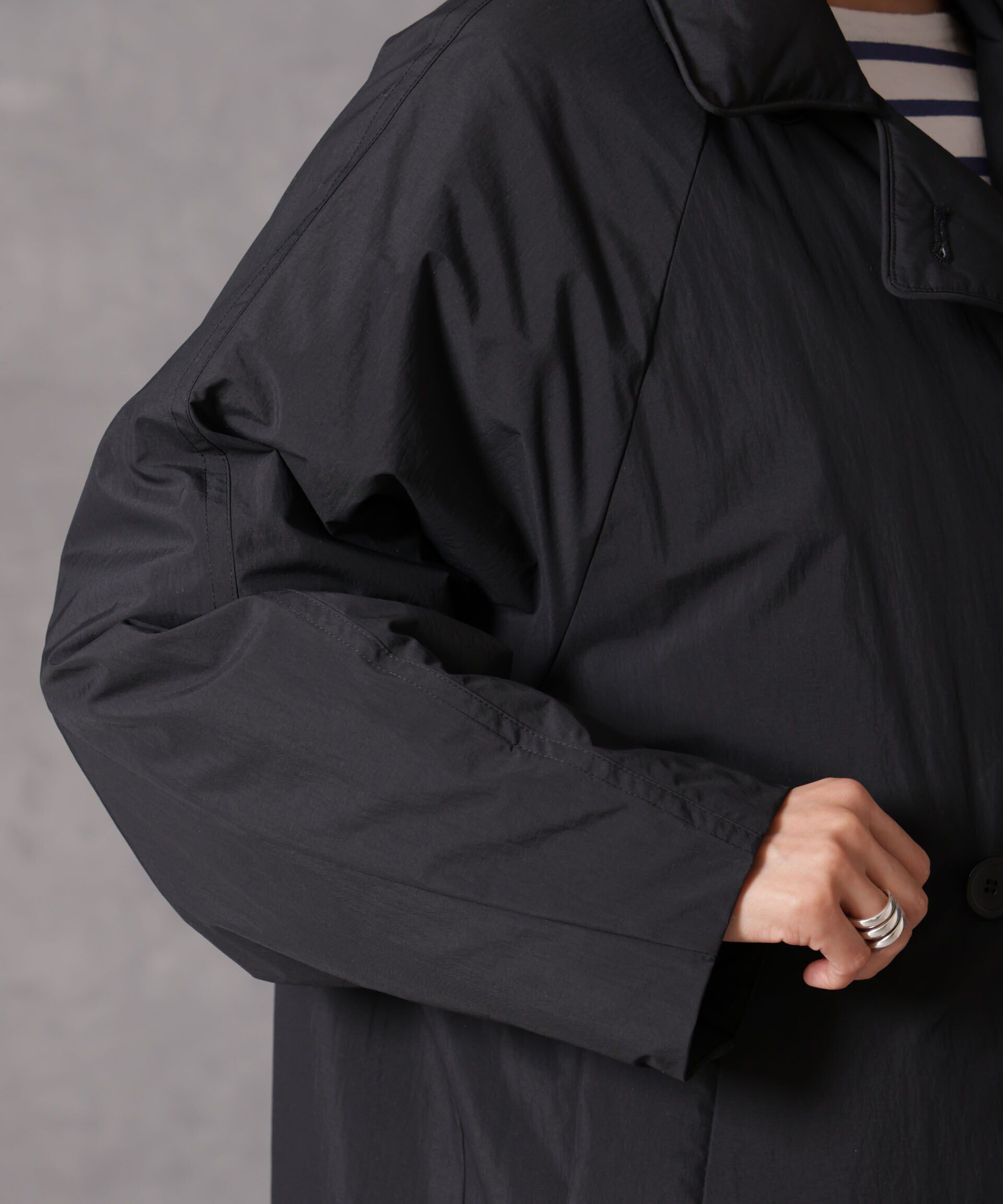 nano･universe「「西川ダウン(R)」リバーシブルライトコート」|ダウン|