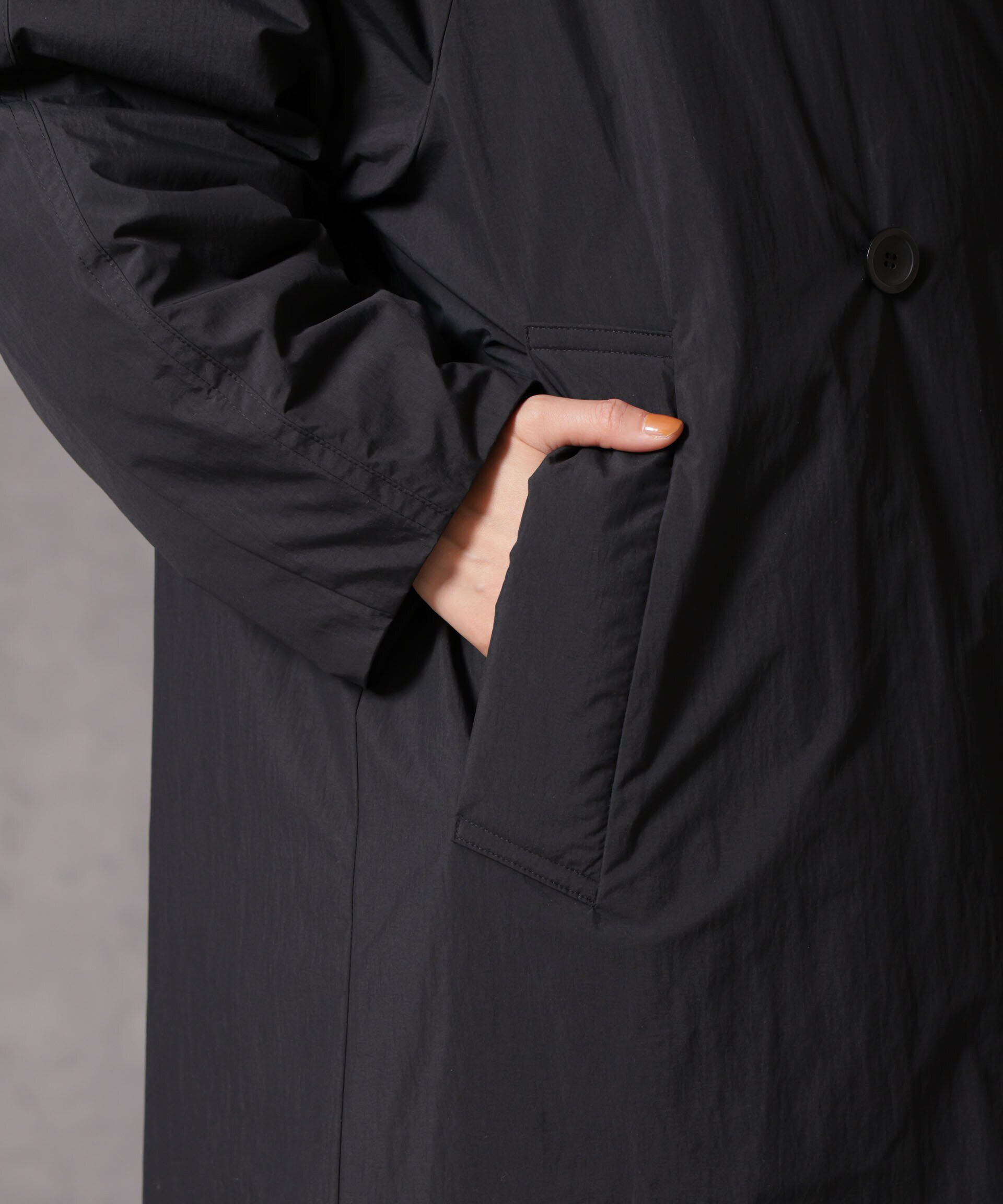 nano･universe「「西川ダウン(R)」リバーシブルライトコート」|ダウン|