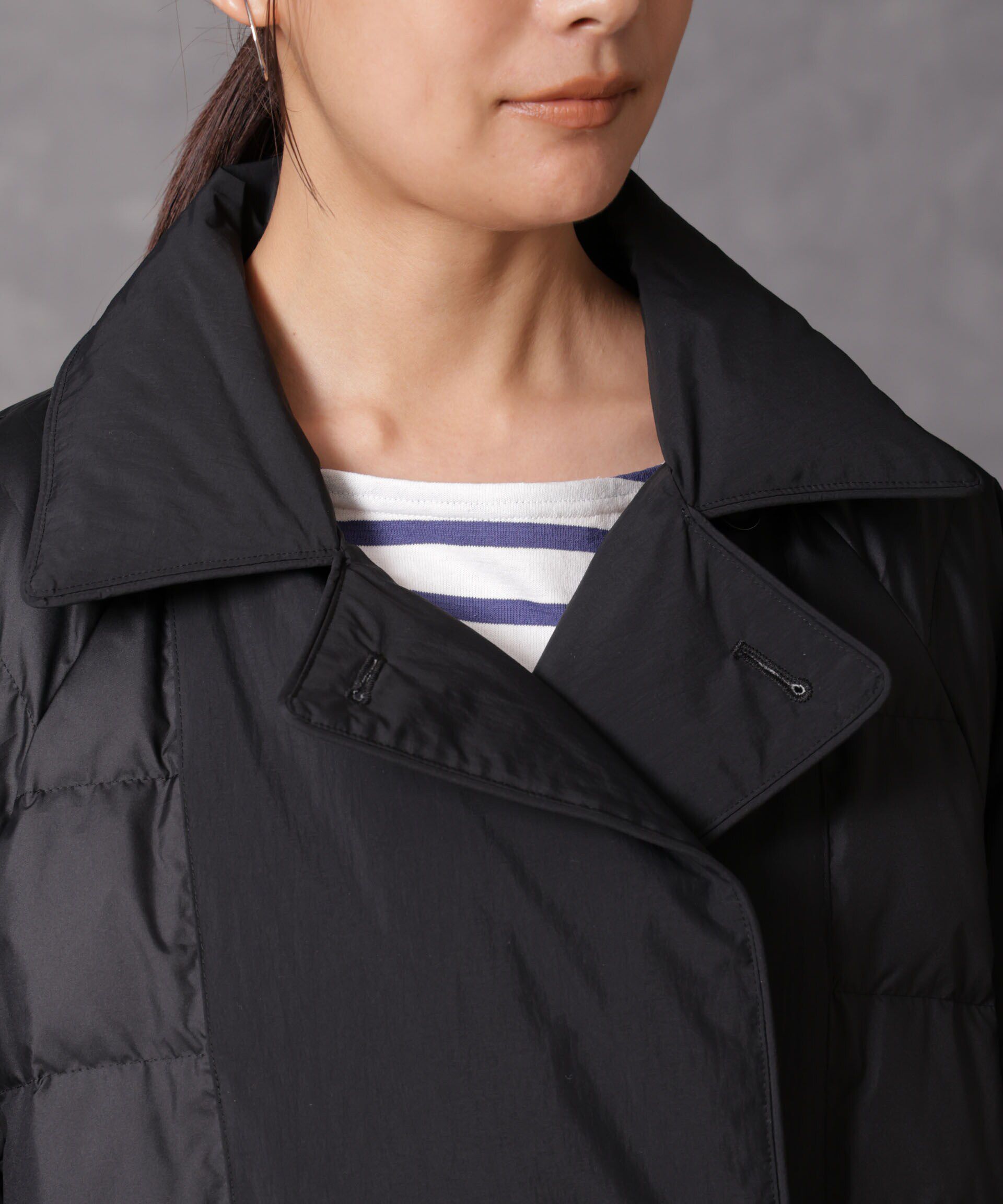 nano･universe「「西川ダウン(R)」リバーシブルライトコート」|ダウン|