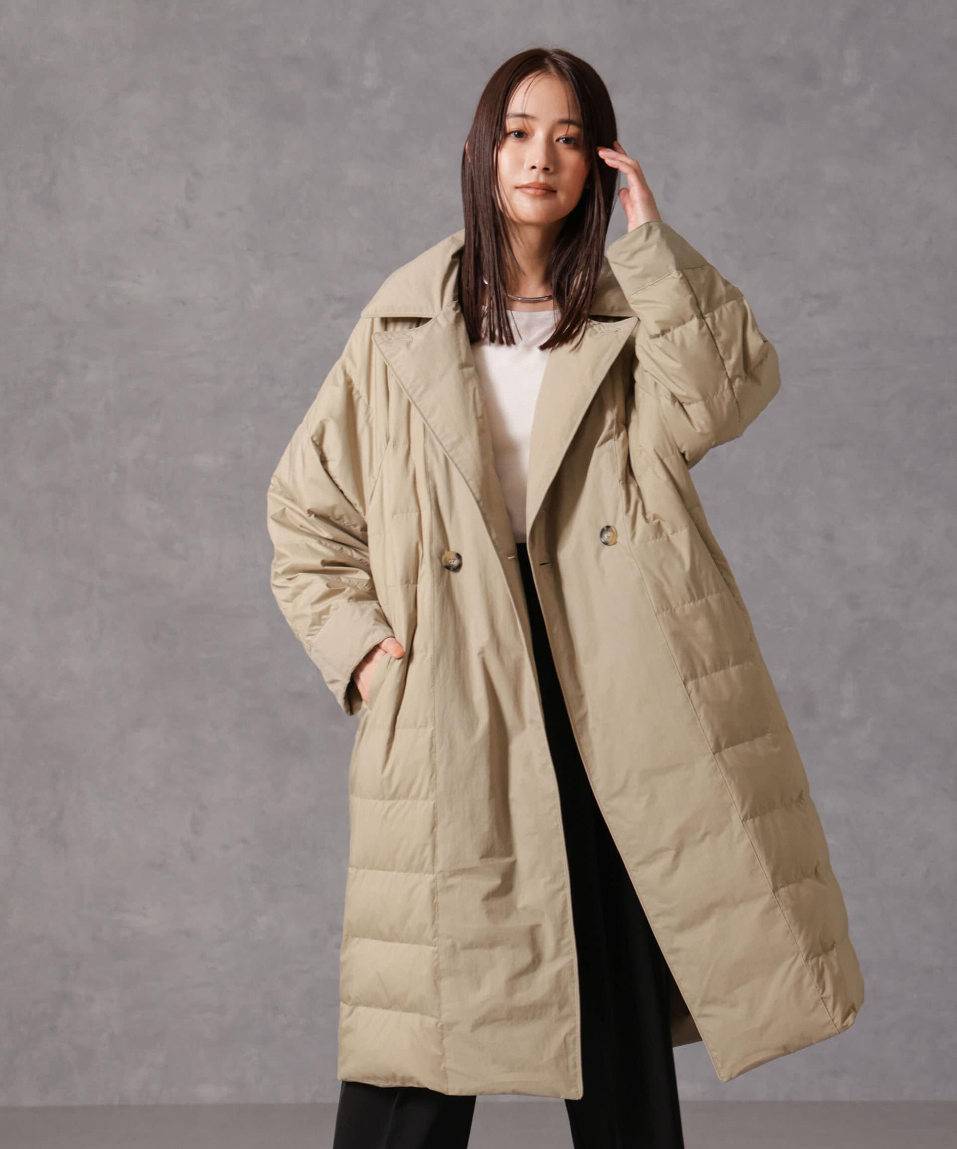 nano･universe「「西川ダウン(R)」リバーシブルライトコート」|ダウン|