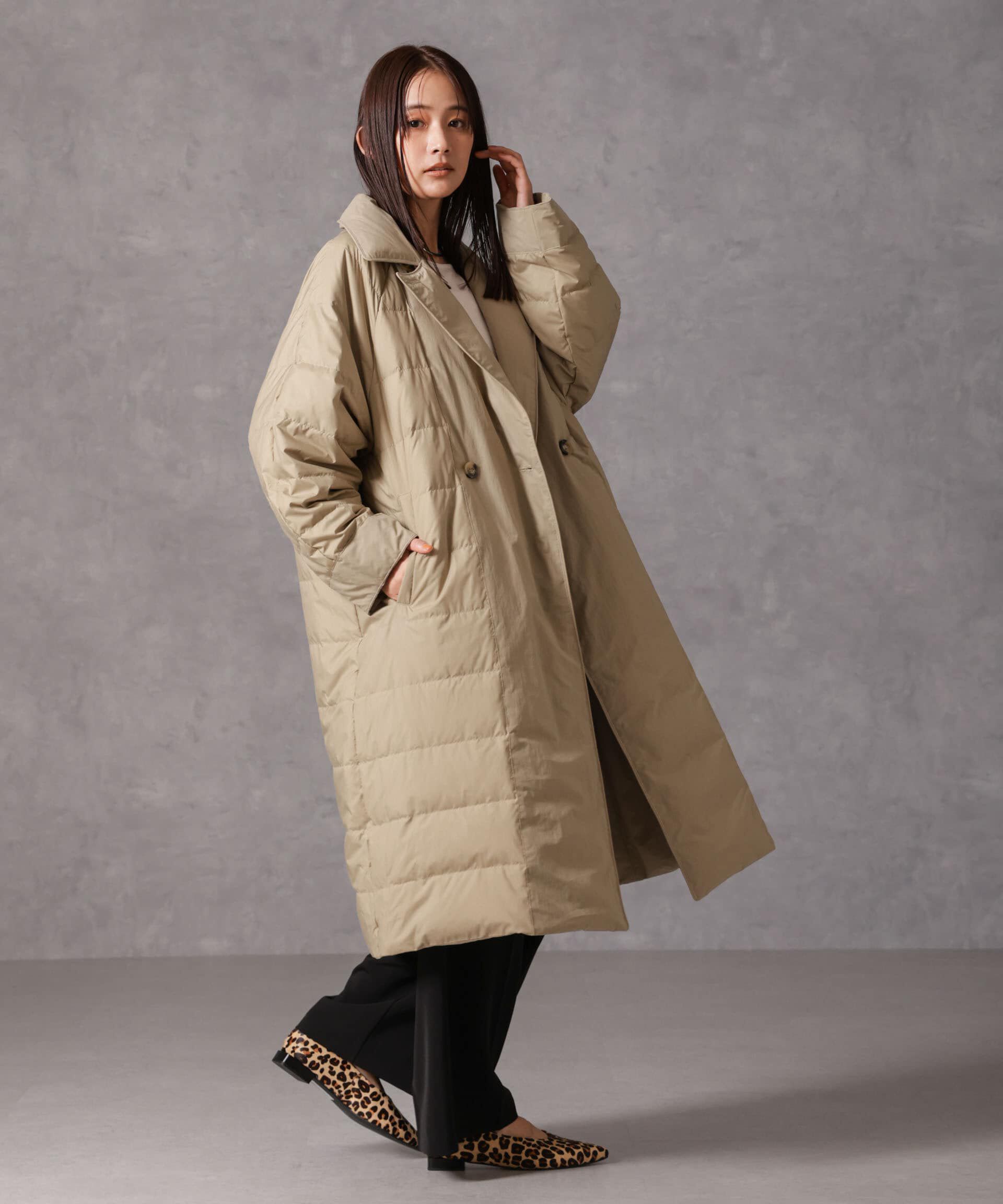 nano･universe「「西川ダウン(R)」リバーシブルライトコート」|ダウン|