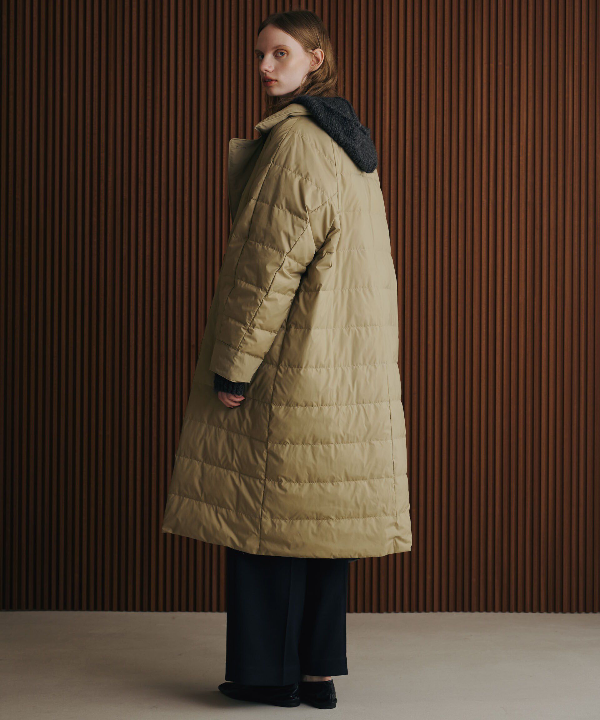 nano･universe「「西川ダウン(R)」リバーシブルライトコート」|ダウン|