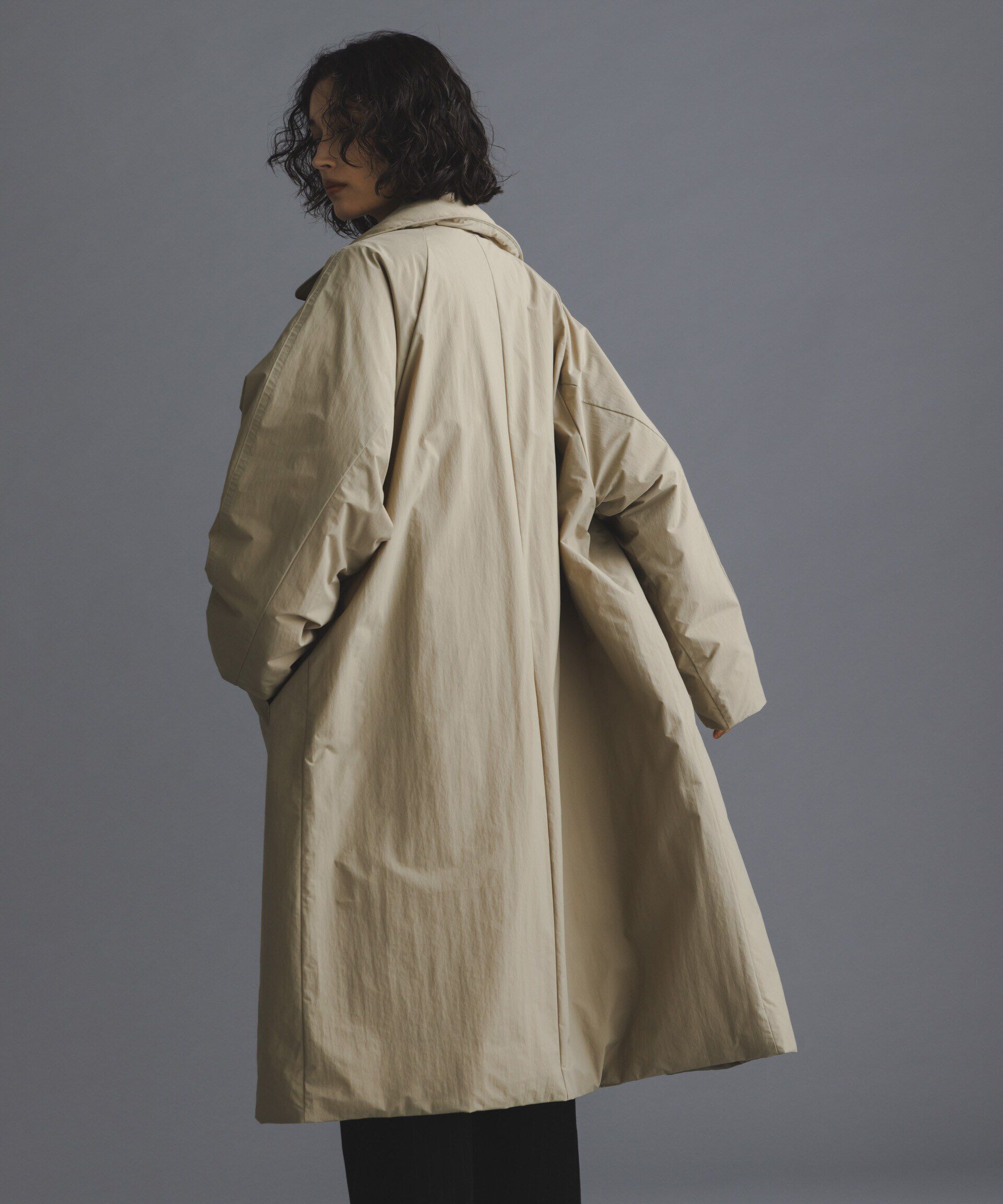 nano･universe「「西川ダウン(R)」リバーシブルライトコート」|ダウン|