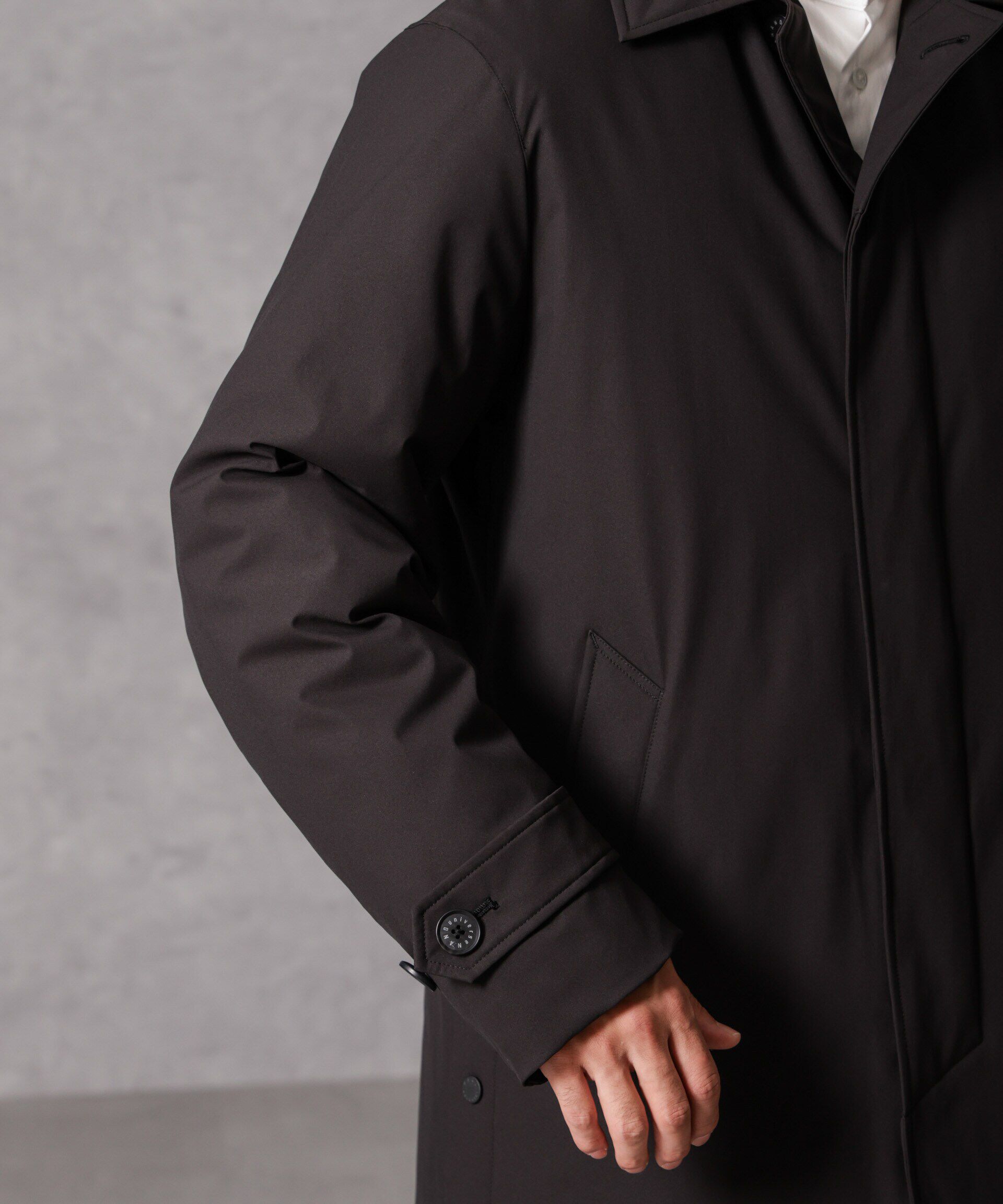 nano･universe「「西川ダウン(R)」ステンカラーダウン」|ダウン|