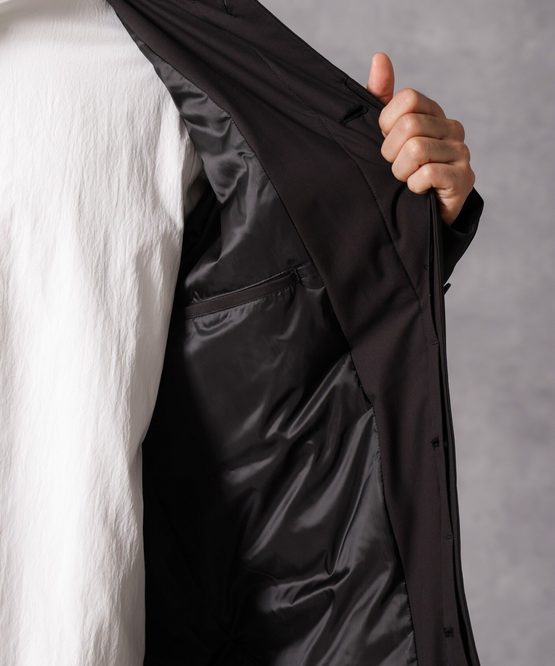 nano･universe「「西川ダウン(R)」ステンカラーダウン」|ダウン|