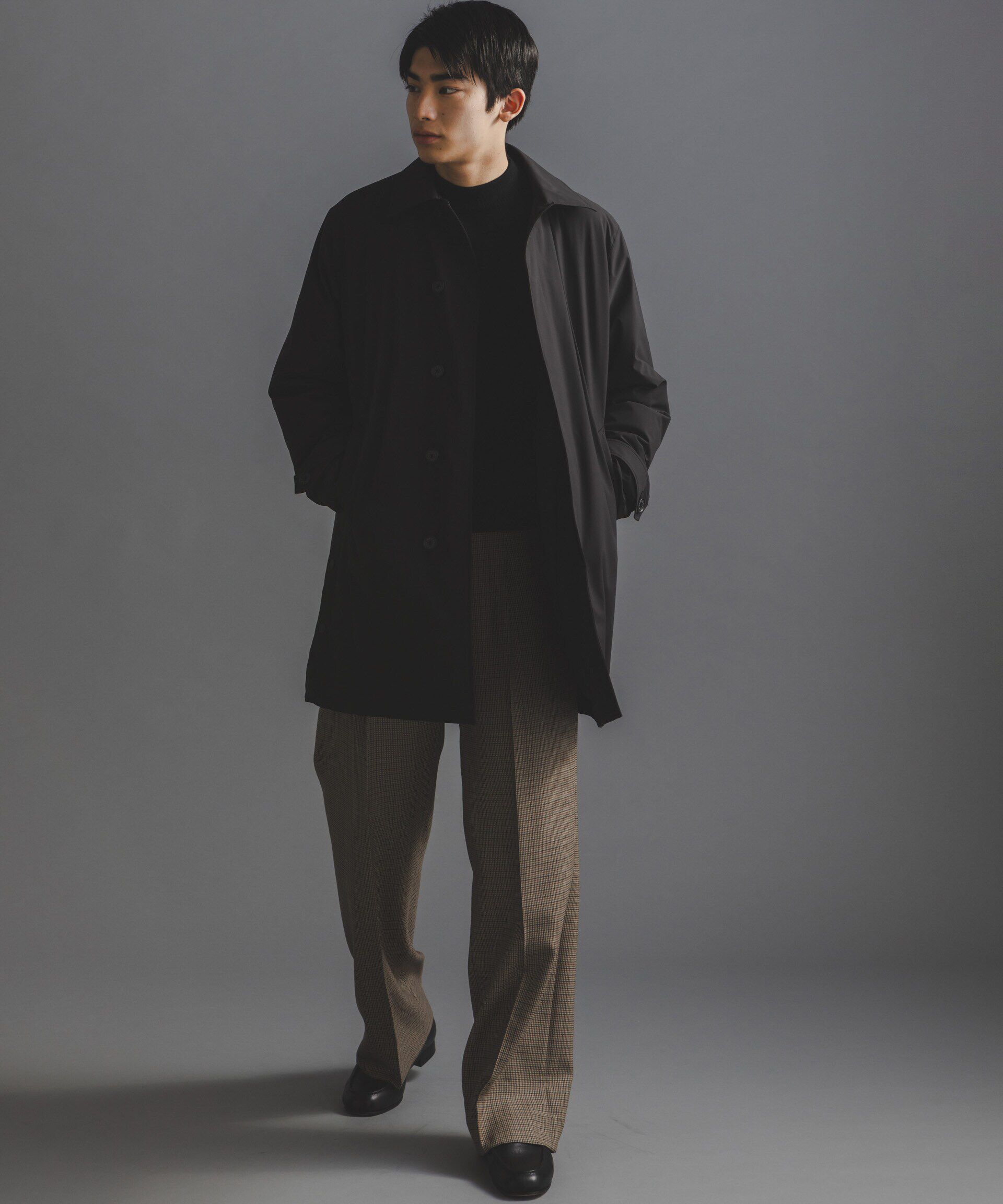 nano･universe「「西川ダウン(R)」ステンカラーダウン」|ダウン|