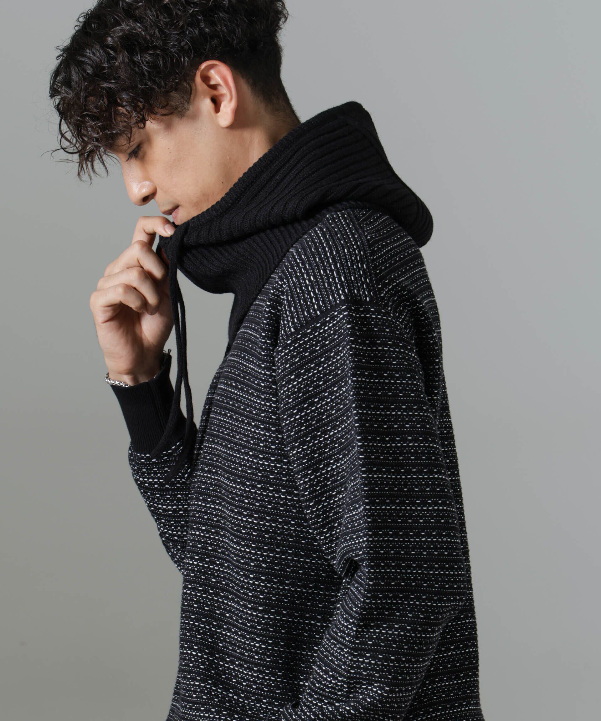 nano･universe「｢NJ/CLUB｣PARKSTOCK バラクラバ」|キャップ・キャスケット|ブラック