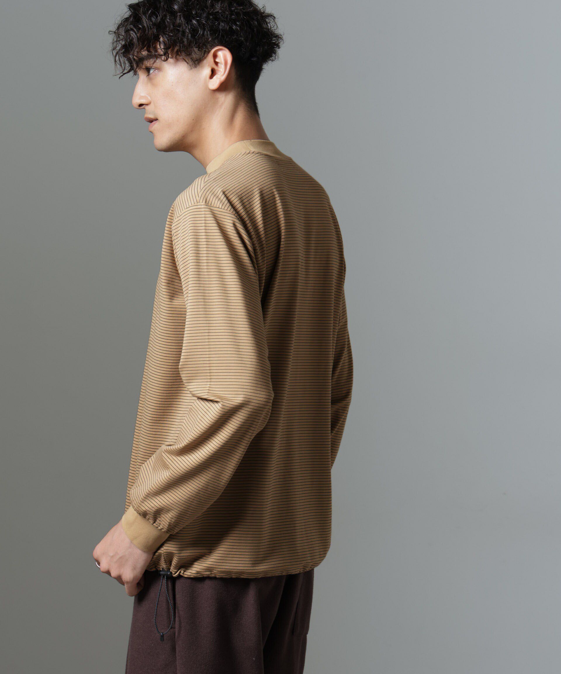 nano･universe「｢NJ/CLUB｣PARKSTOCK ボーダーロングスリーブTシャツ」|Tシャツ・カットソー|