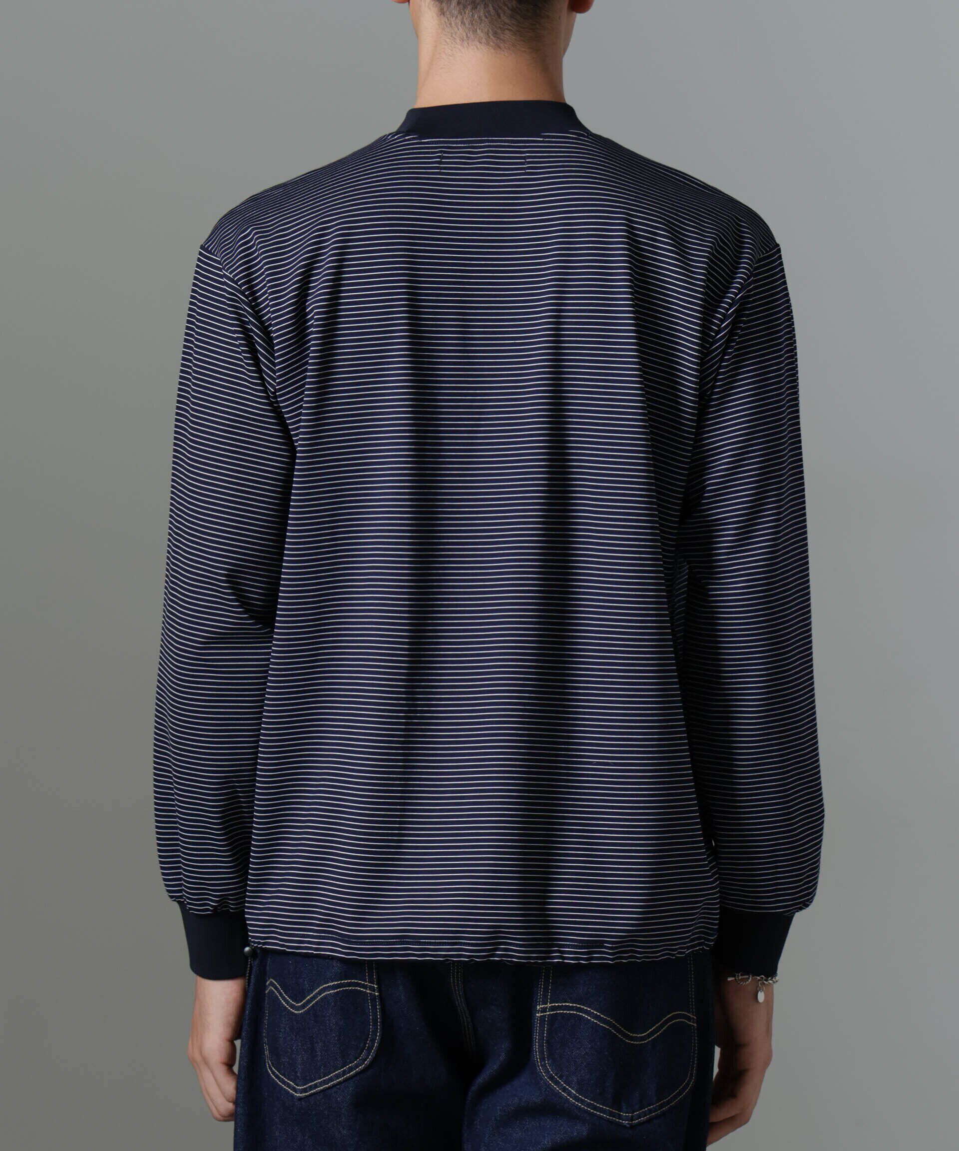 nano･universe「｢NJ/CLUB｣PARKSTOCK ボーダーロングスリーブTシャツ」|Tシャツ・カットソー|