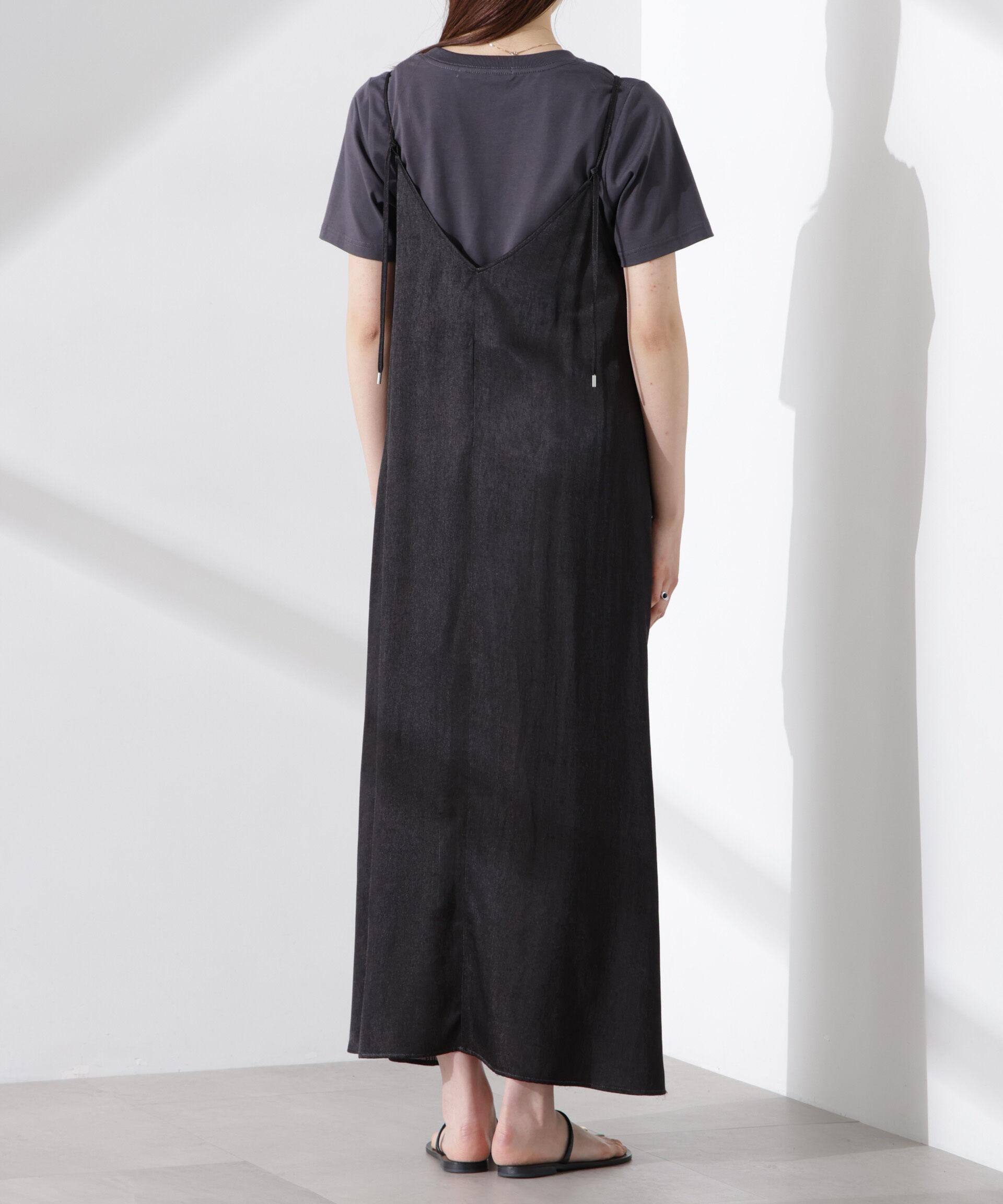 nano･universe「キャミソールフレアワンピース」|ワンピース|